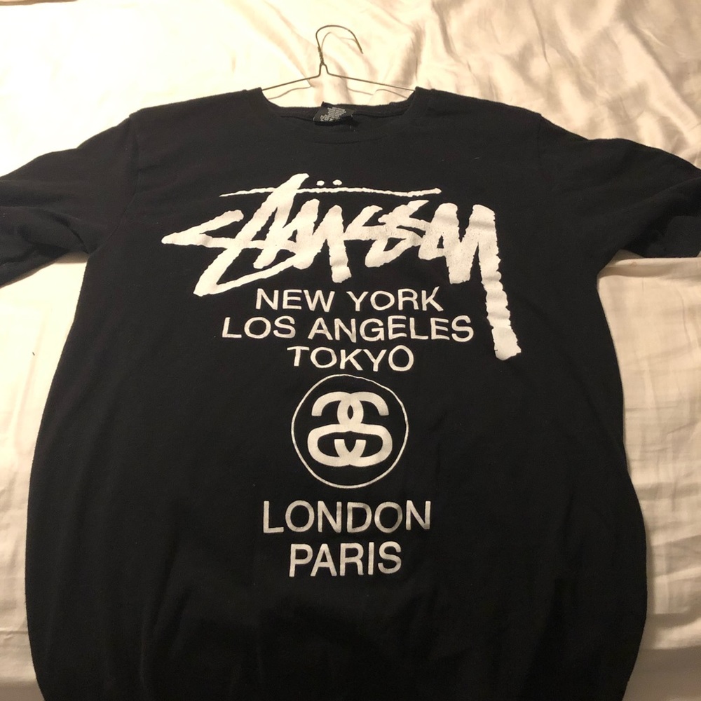 Black Stussy T-Shirt